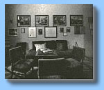 La sala di aspetto di S. Freud a Wien, luogo di incontro tra Freud e i primi "Amici del mercoledi sera"